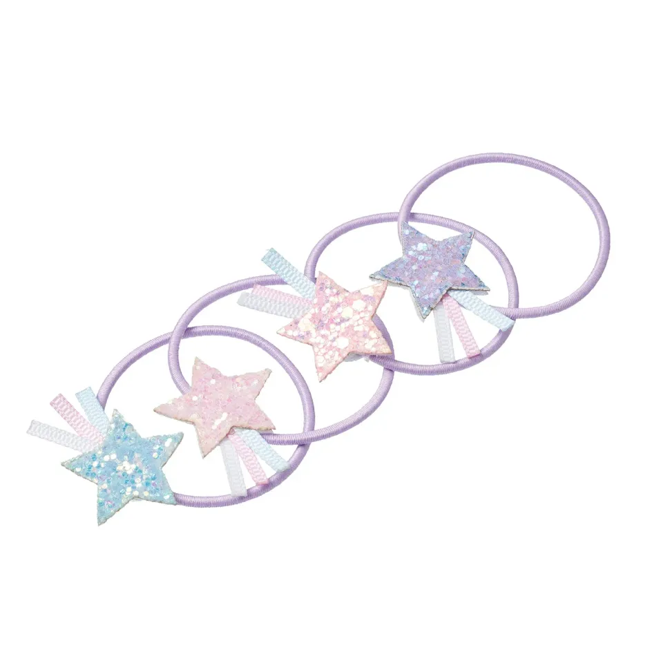 Souza Detje Star elastici capelli 4 pz viola