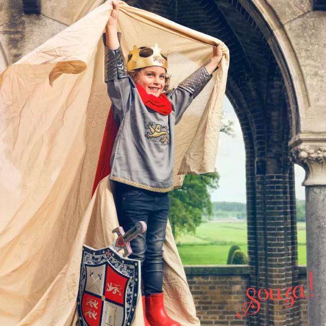 Souza! Arthur King costume re bambino
