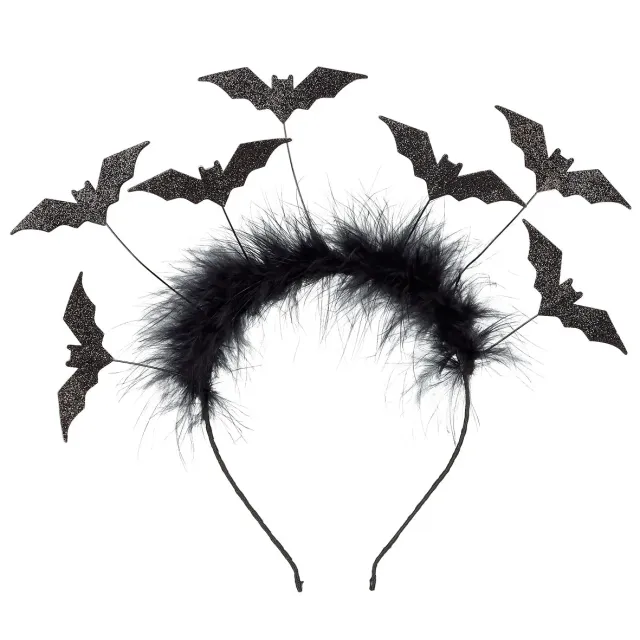 Souza Hermione diadema nero bambina corona Halloween