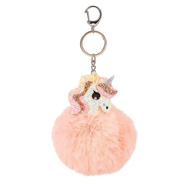 Souza! Key Ring Valentina Unicorn portachiavi unicorno rosa chiaro