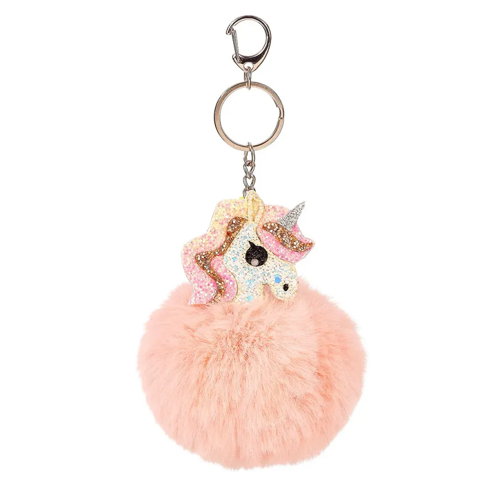 Souza! Key Ring Valentina Unicorn portachiavi unicorno rosa chiaro