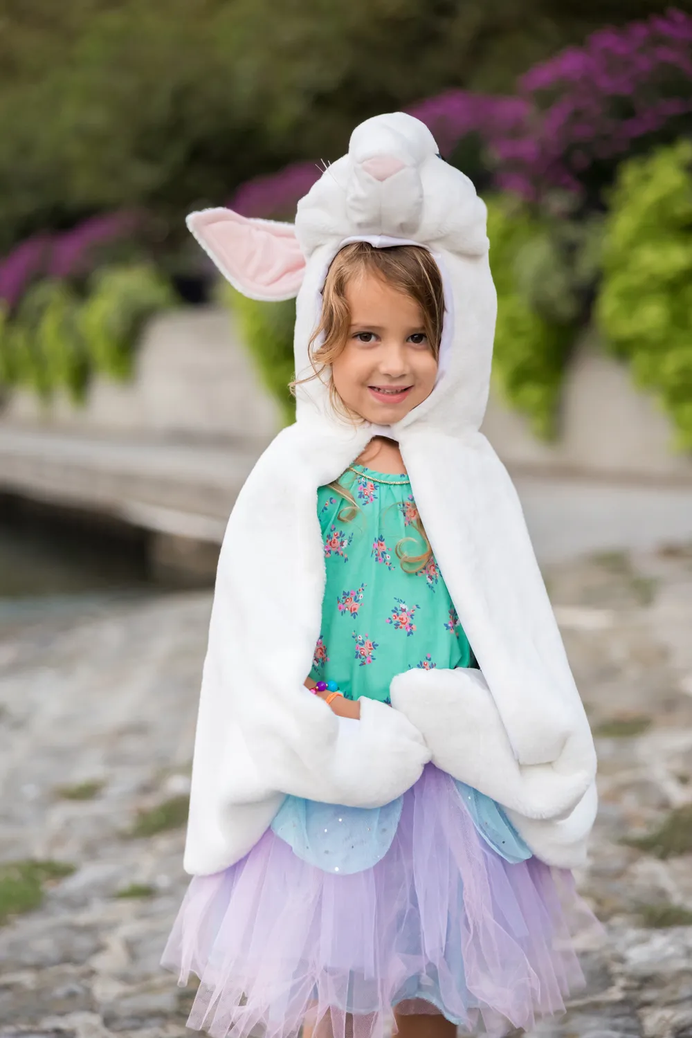 Great Pretenders Bunny Cuddle Cape mantello coniglio