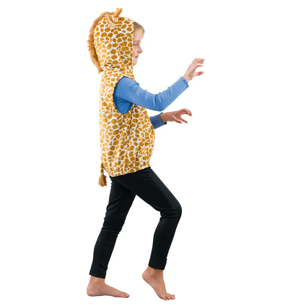 Pretend to Bee Giraffa costume bambino beige 3-7 anni in velluto