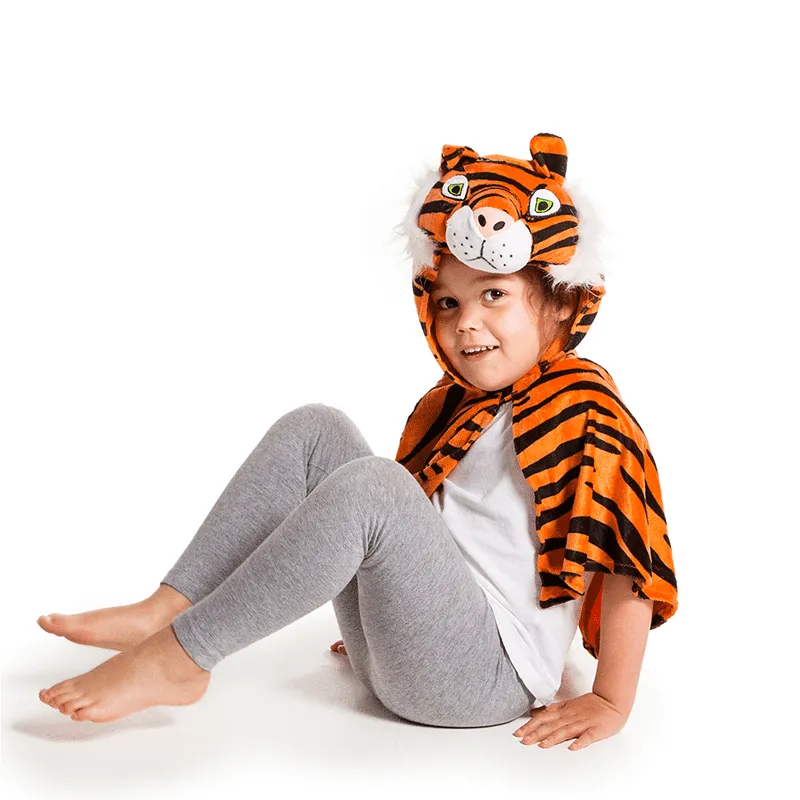 PRETEND TO BEE Tiger mantello tigre bambino con cappuccio