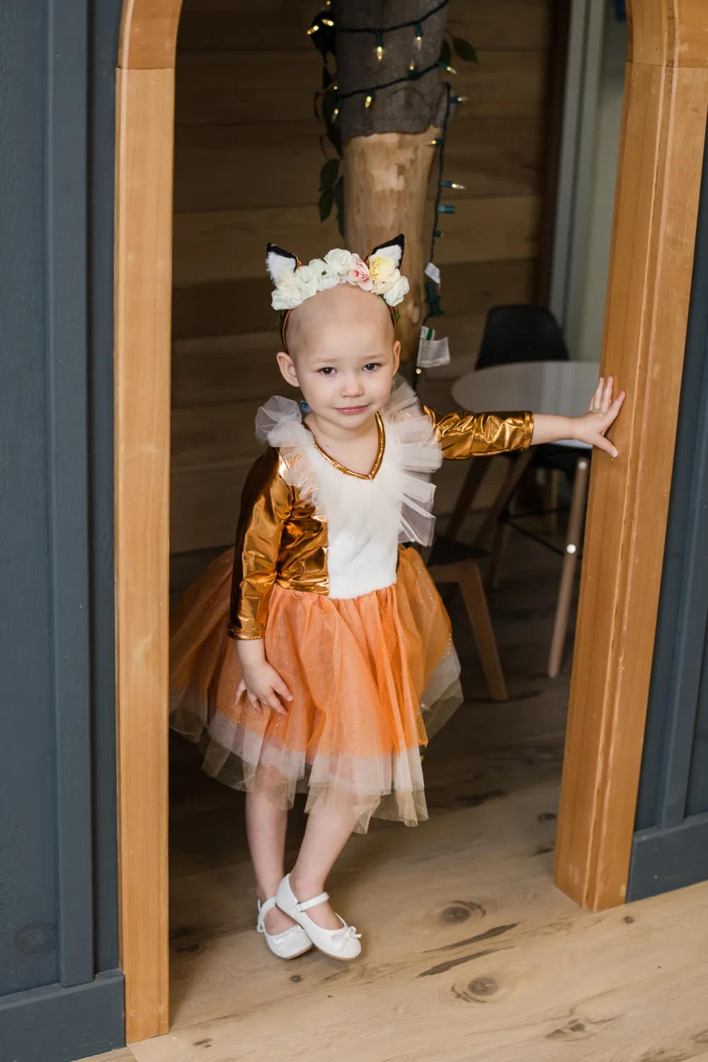 Great Pretenders Woodland Fox costume volpe arancione con cerchietto