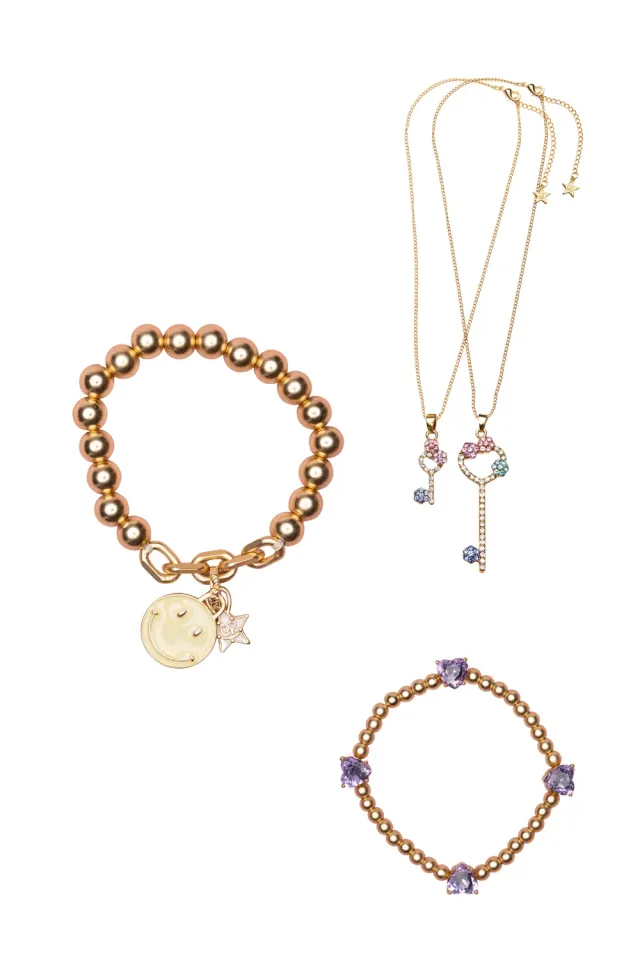 Great Pretenders Boutique Chic Amethyst Love set gioielli