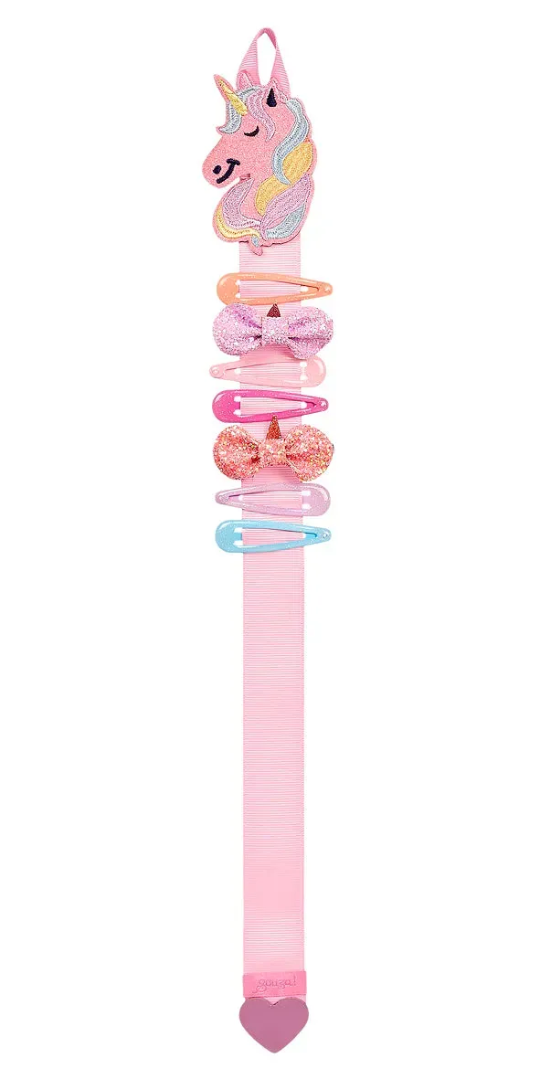 Souza! Sally Unicorn set 8 mollette con appendi