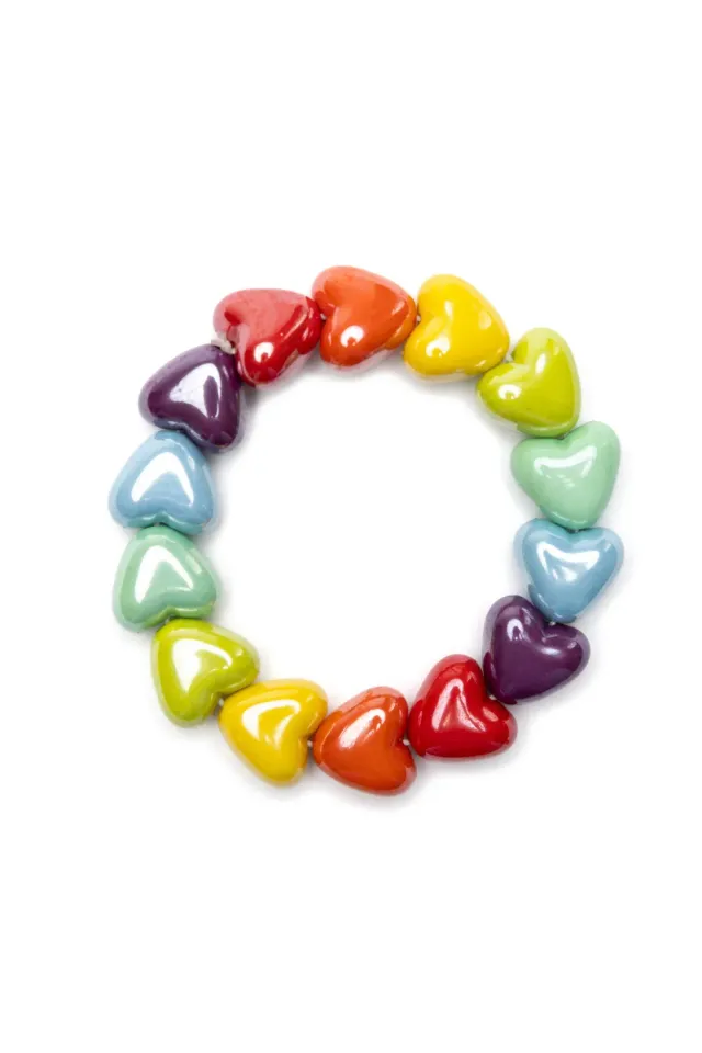 Great Pretenders Colours of Love bracciale cuori