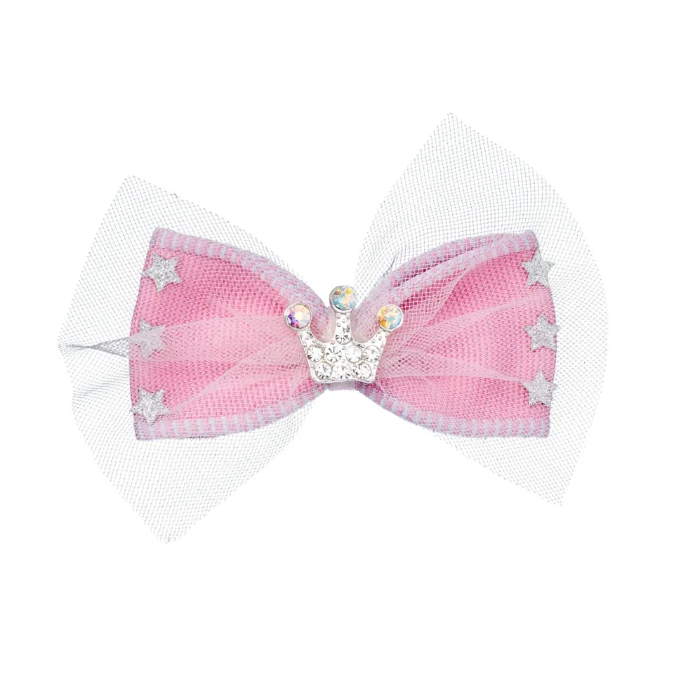 Souza! Ella molletta a pinza fiocco rosa