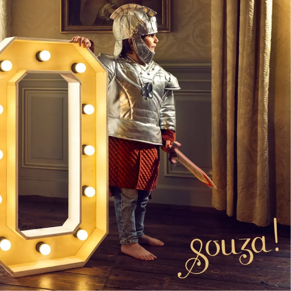 Souza! Murmillo Gladiator costume gladiatore bambino