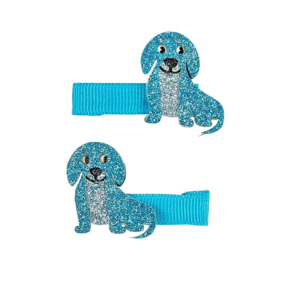 Souza! Veera molletta a pinza cane blu 4 cm