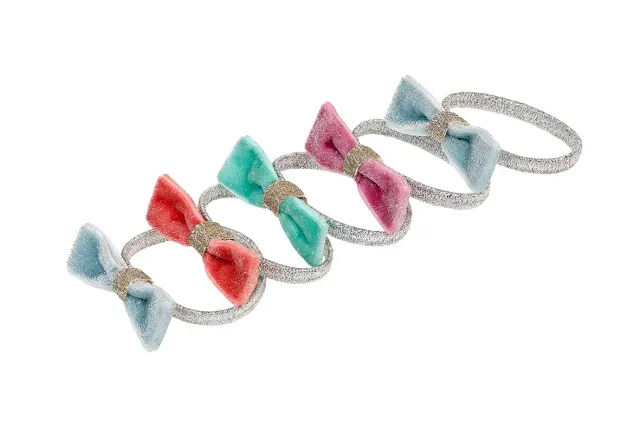 Souza Yvette Bow Elastici Capelli con Fiocco