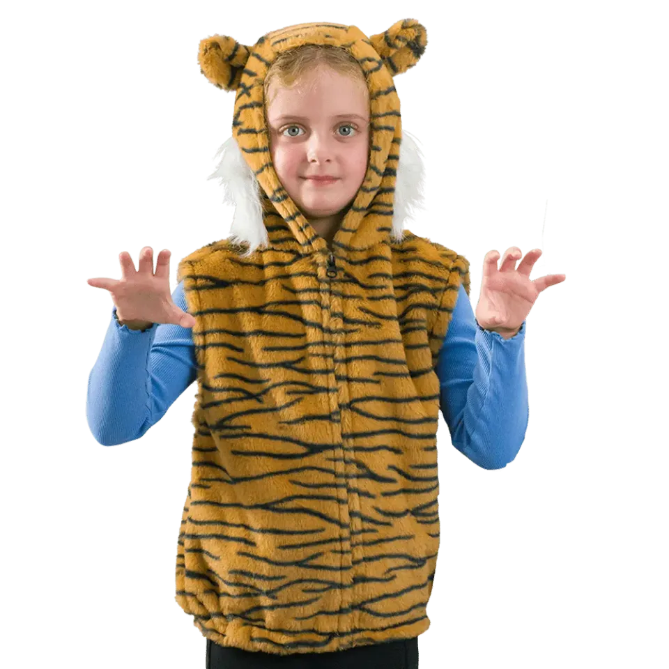 PRETEND TO BEE Tiger maglia tigre bambino con coda
