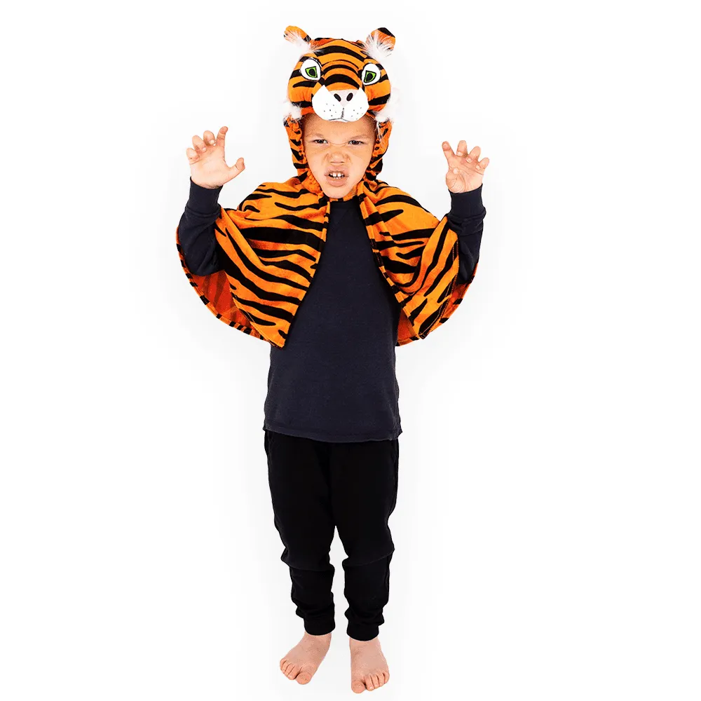 PRETEND TO BEE Tiger mantello tigre bambino con cappuccio