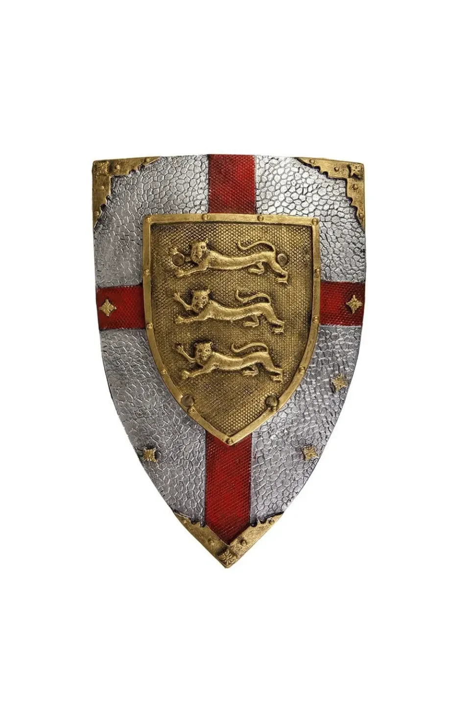 Great Pretenders Lion Shield scudo cavaliere rosso oro