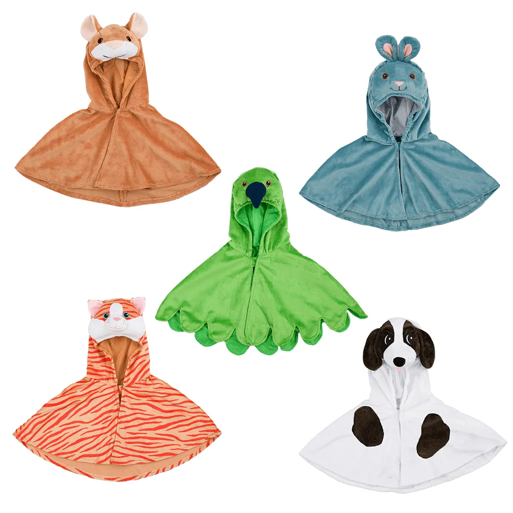 Pretend to Bee mantelli animali bimbi 18 mesi set