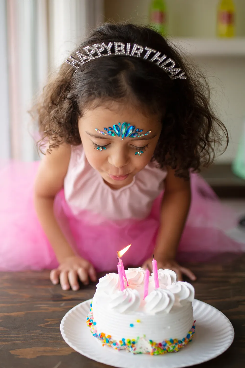 Great Pretenders Happy Birthday cerchietto strass compleanno