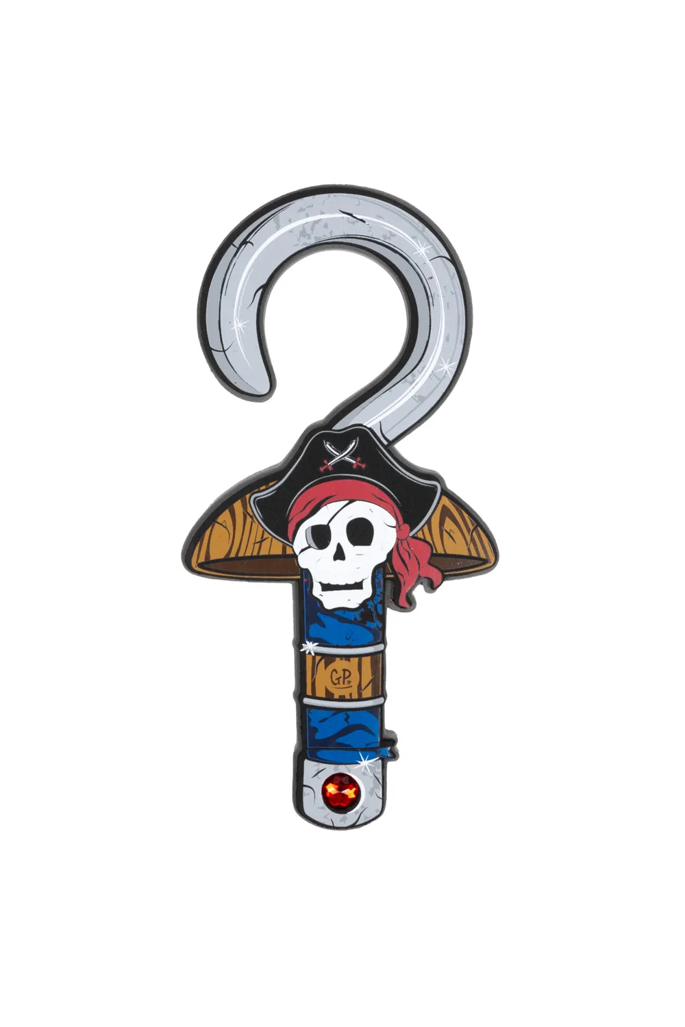 Great Pretenders Captain Skully uncino pirata EVA teschio