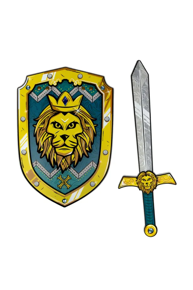 Great Pretenders Lionheart spada e scudo schiuma EVA cavaliere