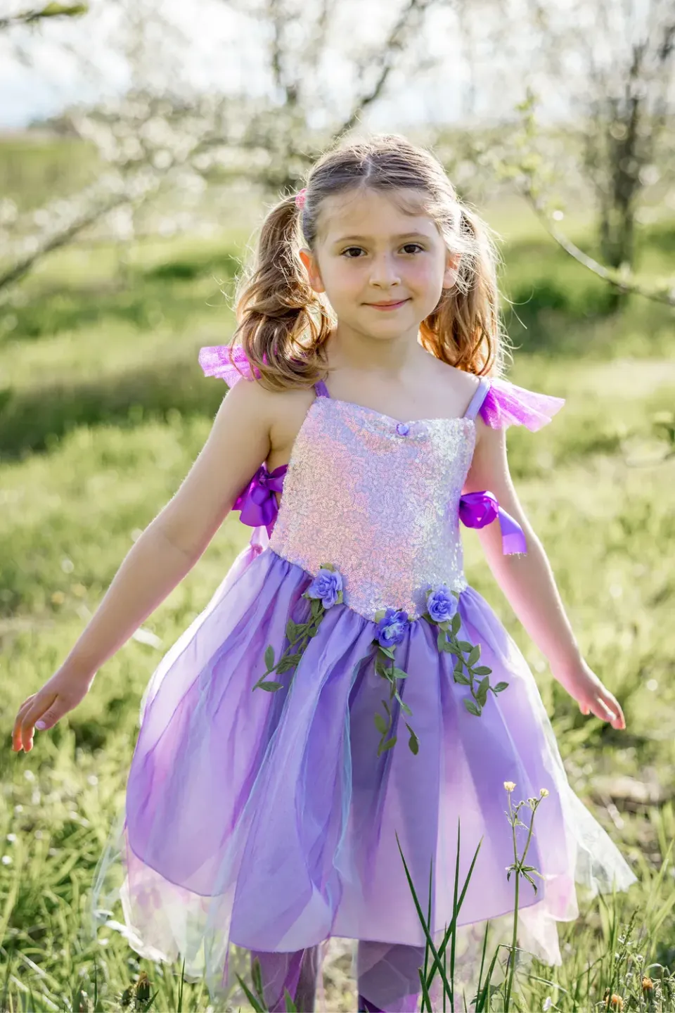 Great Pretenders Sequins Forest Fairy tunica fata paillettes bimba