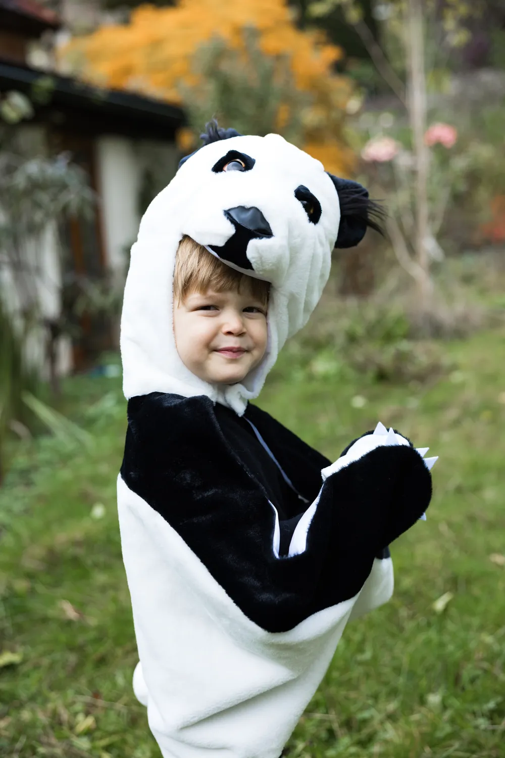 Great Pretenders Panda Cuddle Mantello Panda Peluche