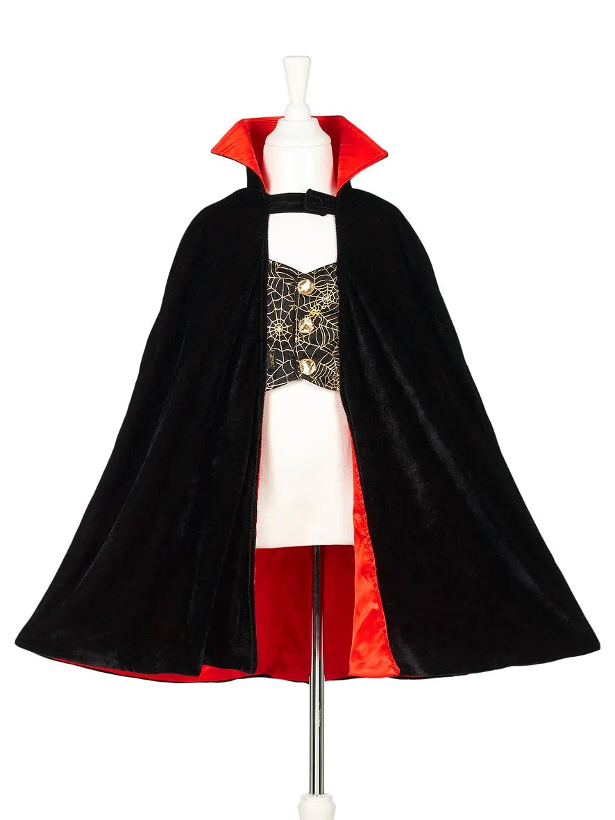 Souza! Dracula costume vampiro nero 4-8 anni mantello+denti