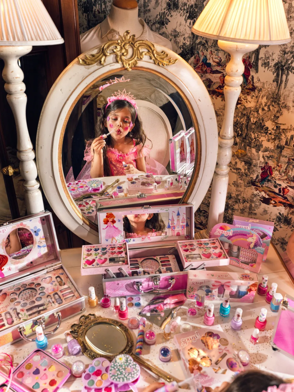 Souza Deluxe Princess beauty case bambina trucchi