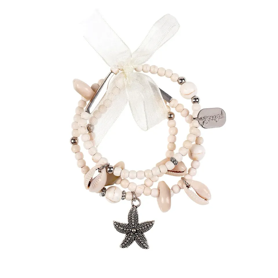 Souza! Winny bracciale stella marina bianco