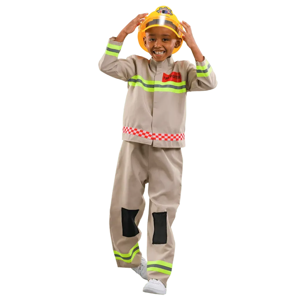 Pretend To Bee Deluxe Firefighter costume pompiere