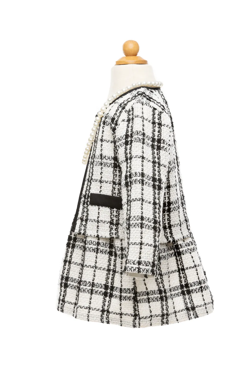 Great Pretenders Coco Fashionista vestito giacca perle bimba