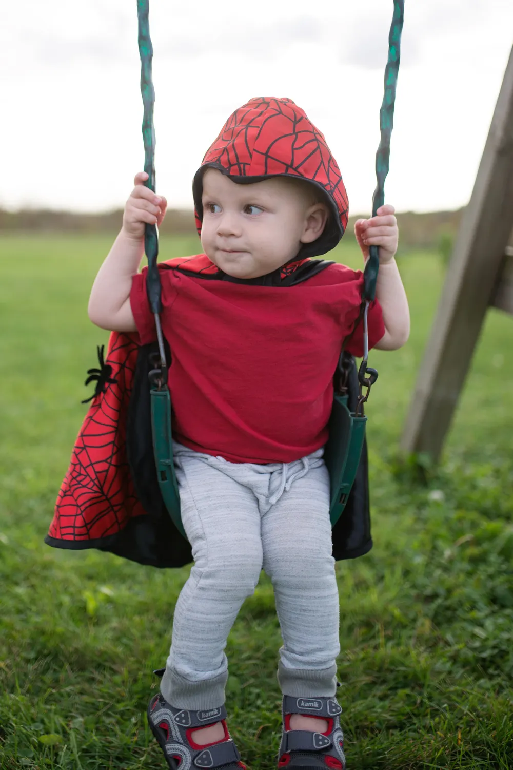 Great Pretenders Spider Bat mantello reversibile bimbo