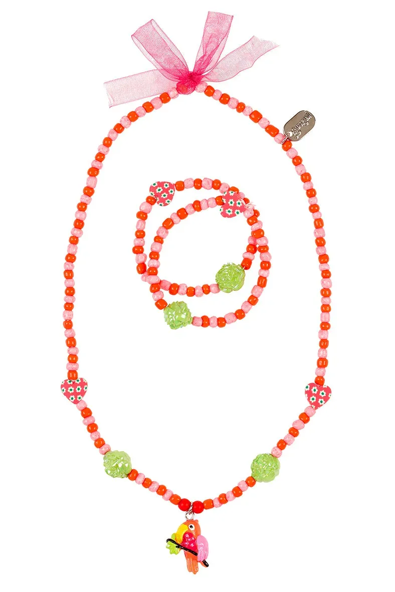 Souza Mika set collana e bracciale multicolore