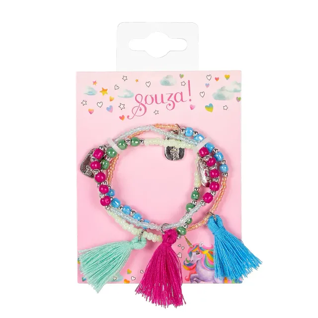 Souza Zusa bracciali bimba multicolore 3 pezzi