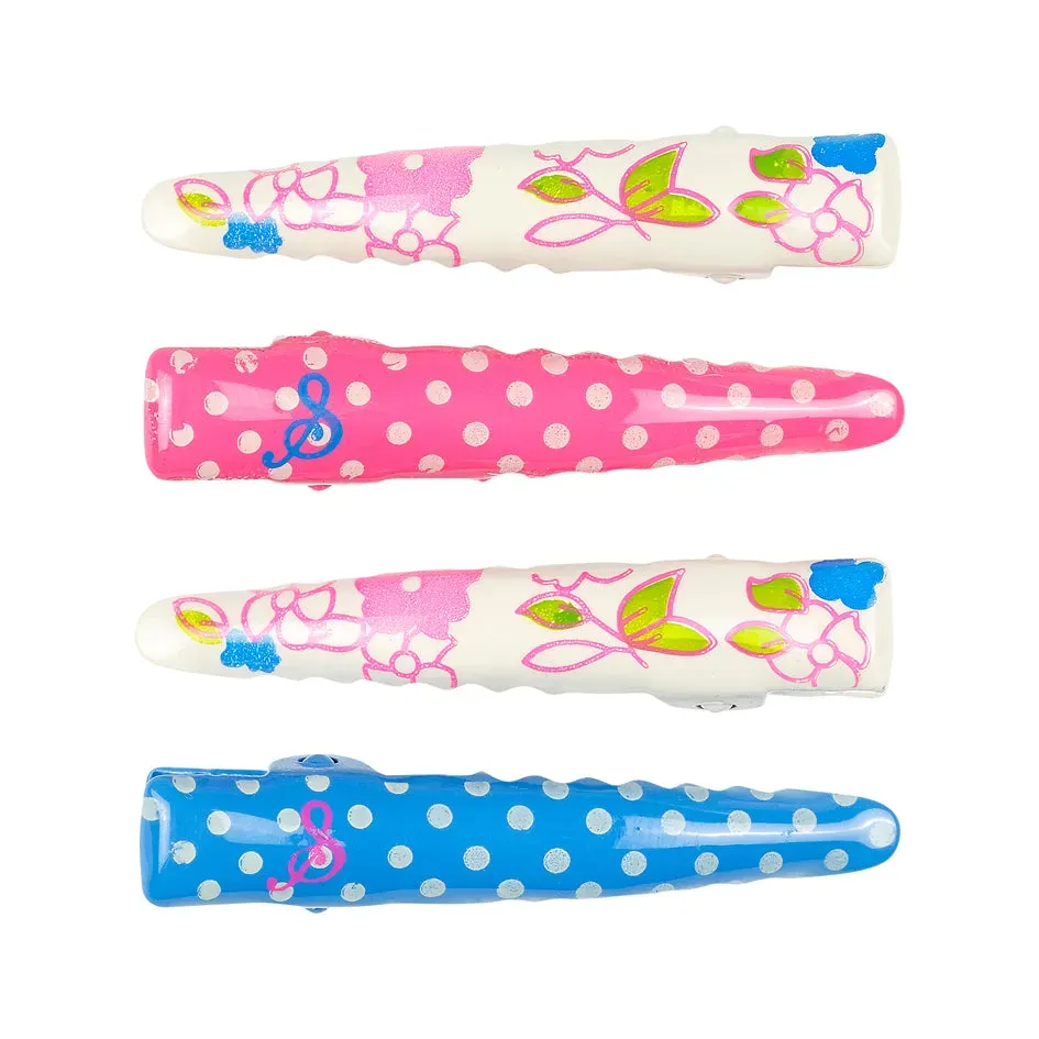 Souza Tess mollette fiore 4 pz multicolore