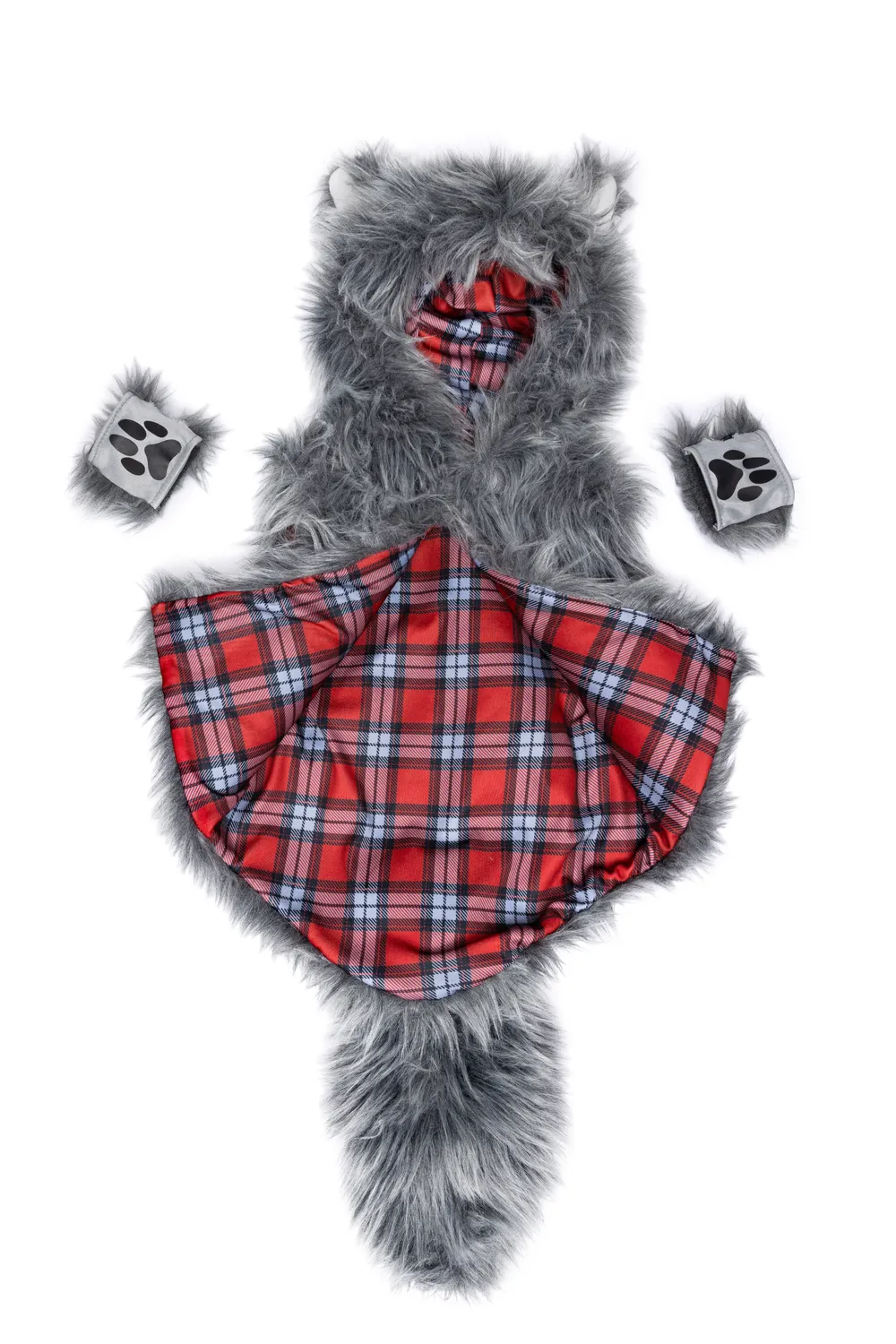 Great Pretenders Big Bad Wolf gilet travestimento lupo con guanti