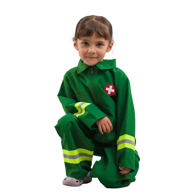 Pretend to Bee Paramedic Tuta Costume Bambino Verde