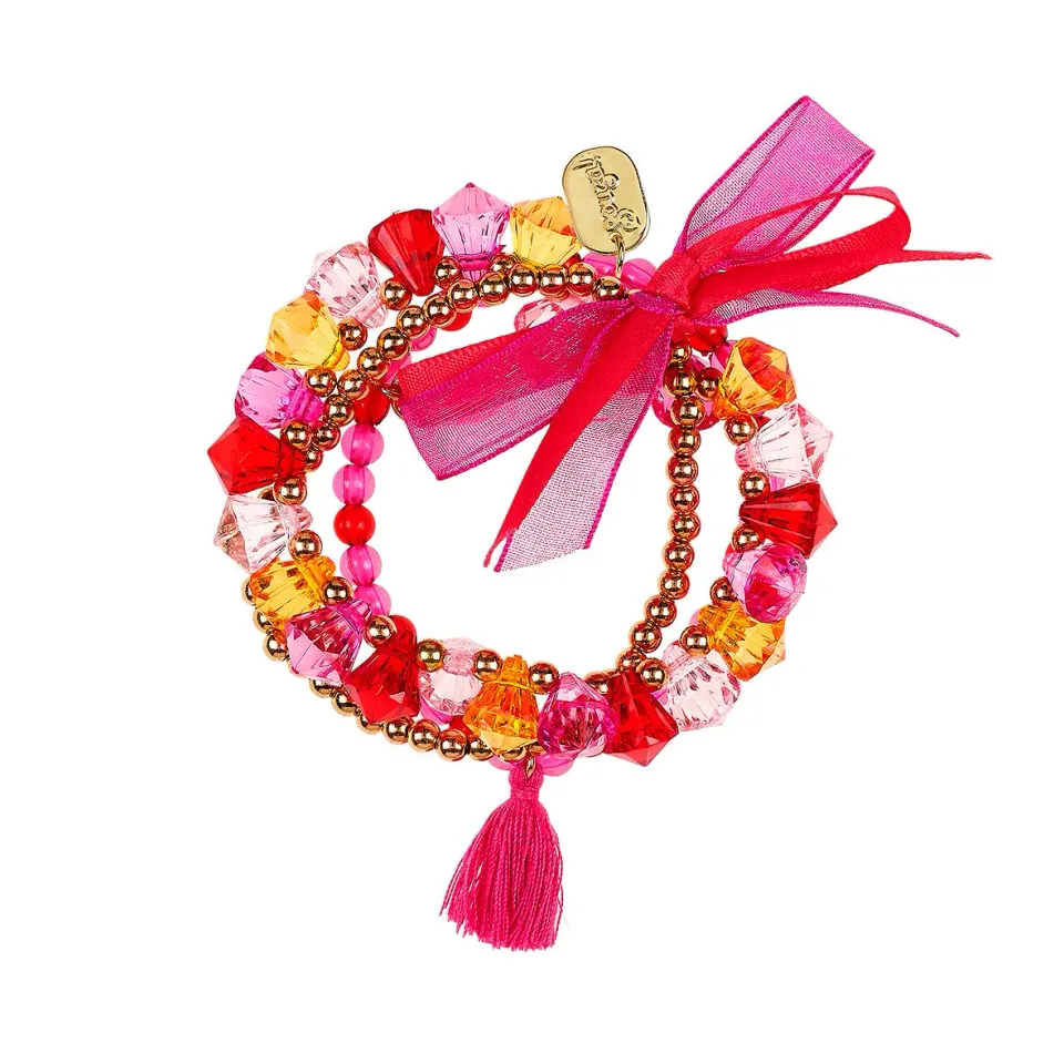 Souza! Anemoon bracciale bambina rosa rosso 1 pz