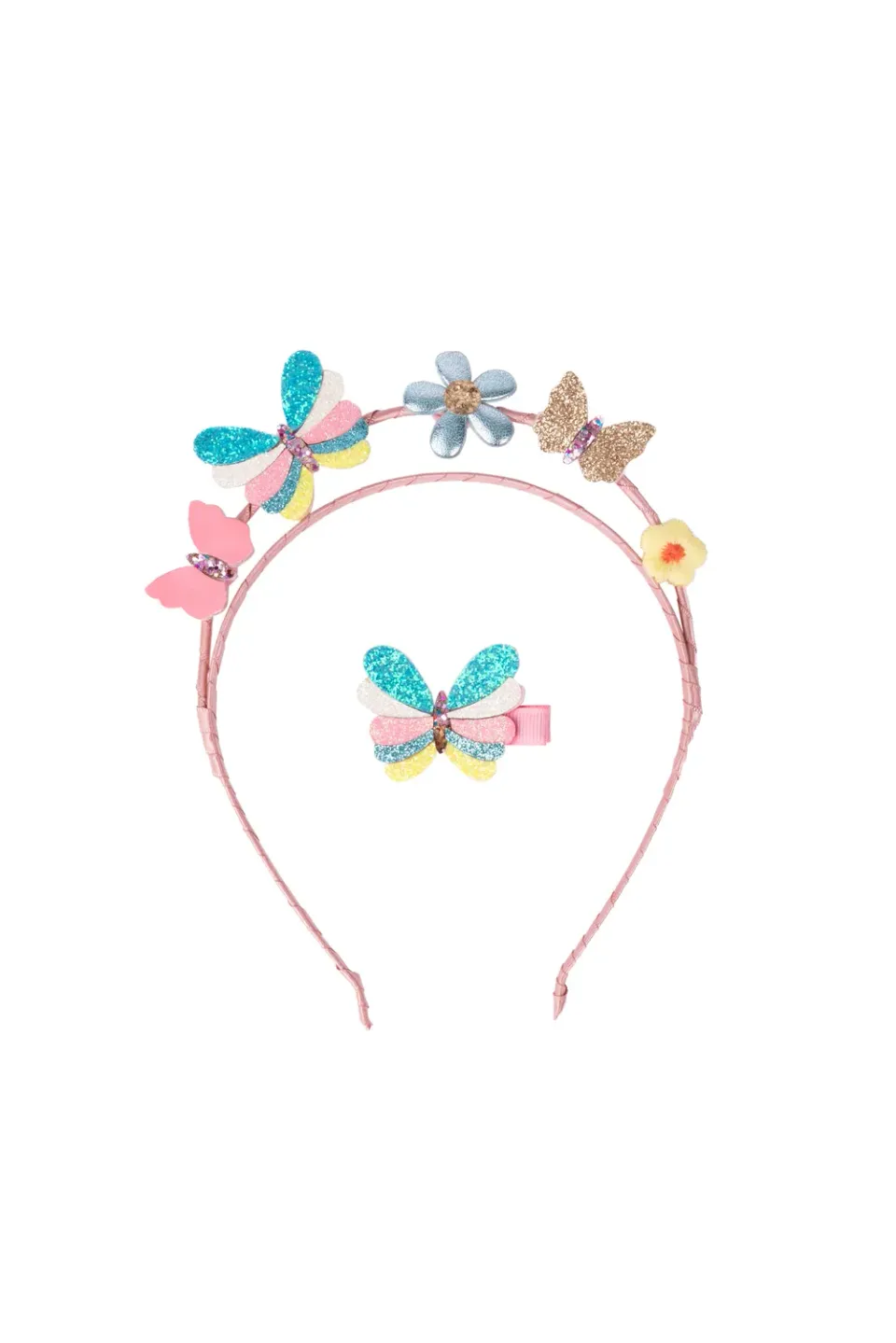 Great Pretenders Butterflies cerchietto e molletta farfalle