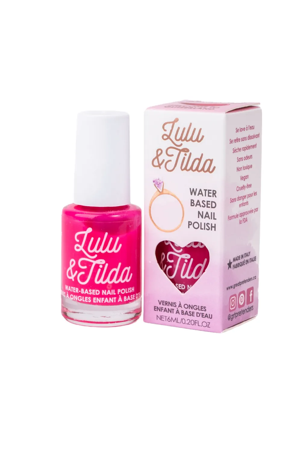 Great Pretenders Lula e Tilda smalto lavabile bambini