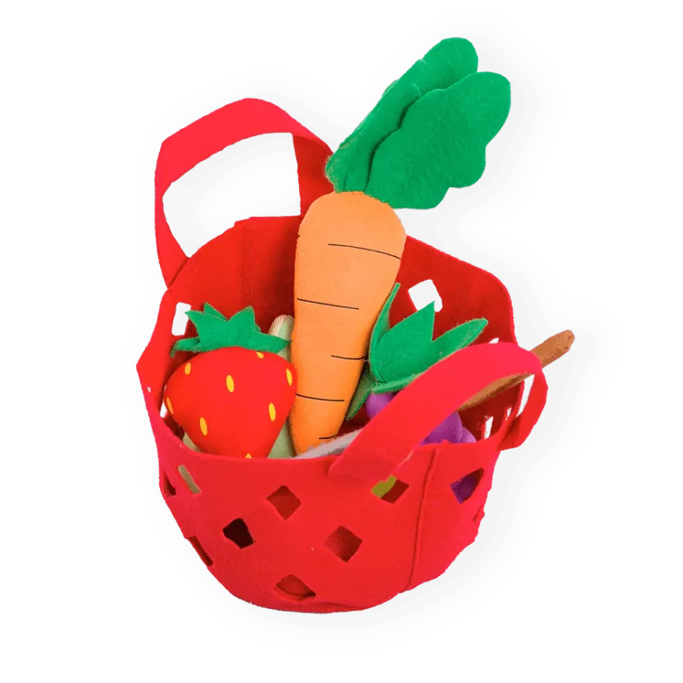 Pretend to Bee Borsa Spesa set gioco bambini in feltro