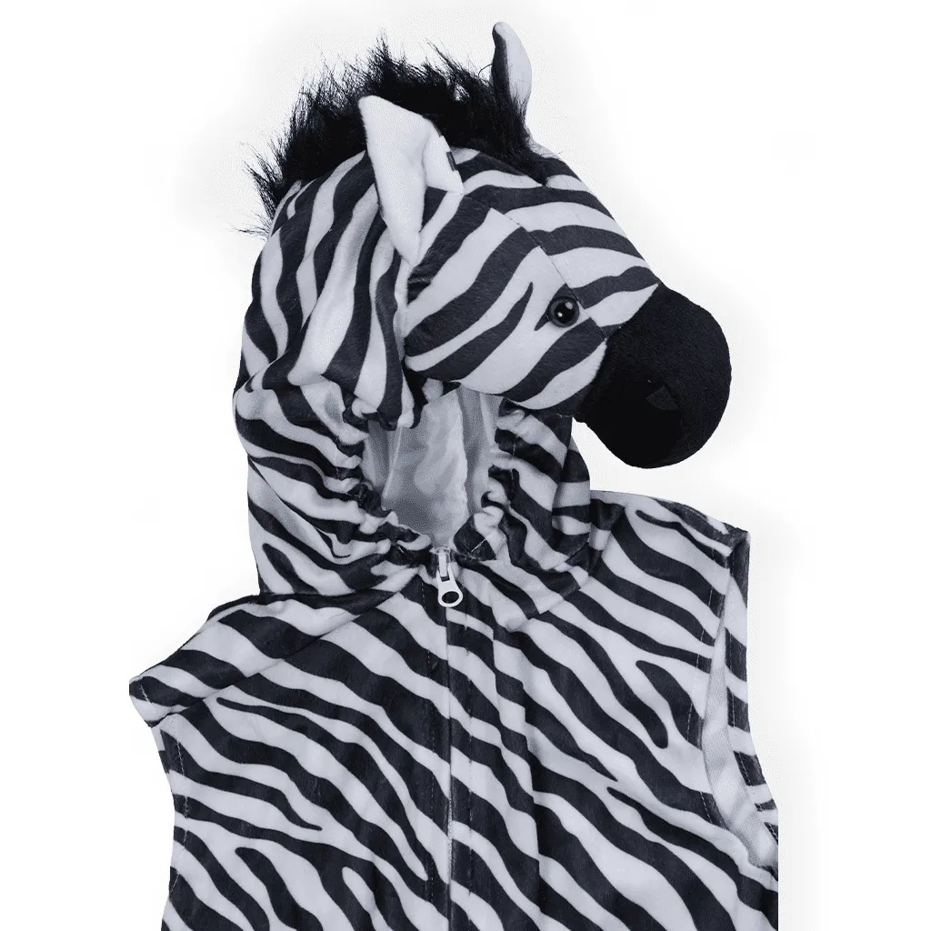 Pretend to Bee Zebra felpa costume bambino con coda