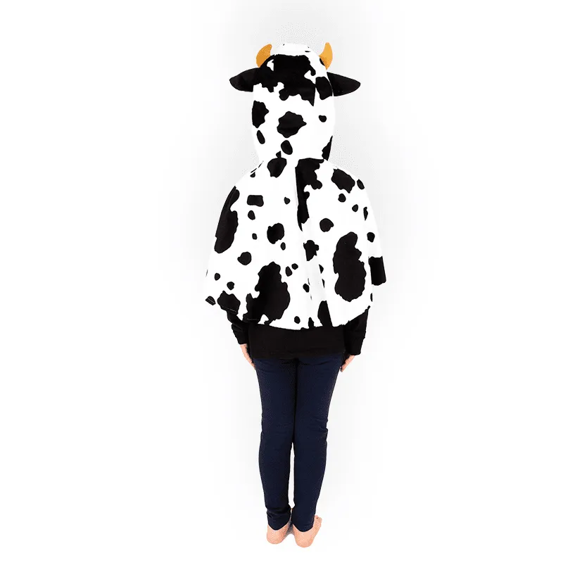 PRETEND TO BEE Cow mantello mucca bambini unisex