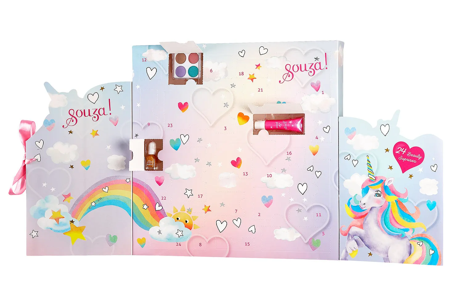 Souza! Unicorn Beauty calendario avvento trucco 24 sorprese