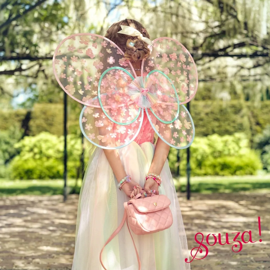 Souza! Flora Fairy Dress with Wings costume con ali