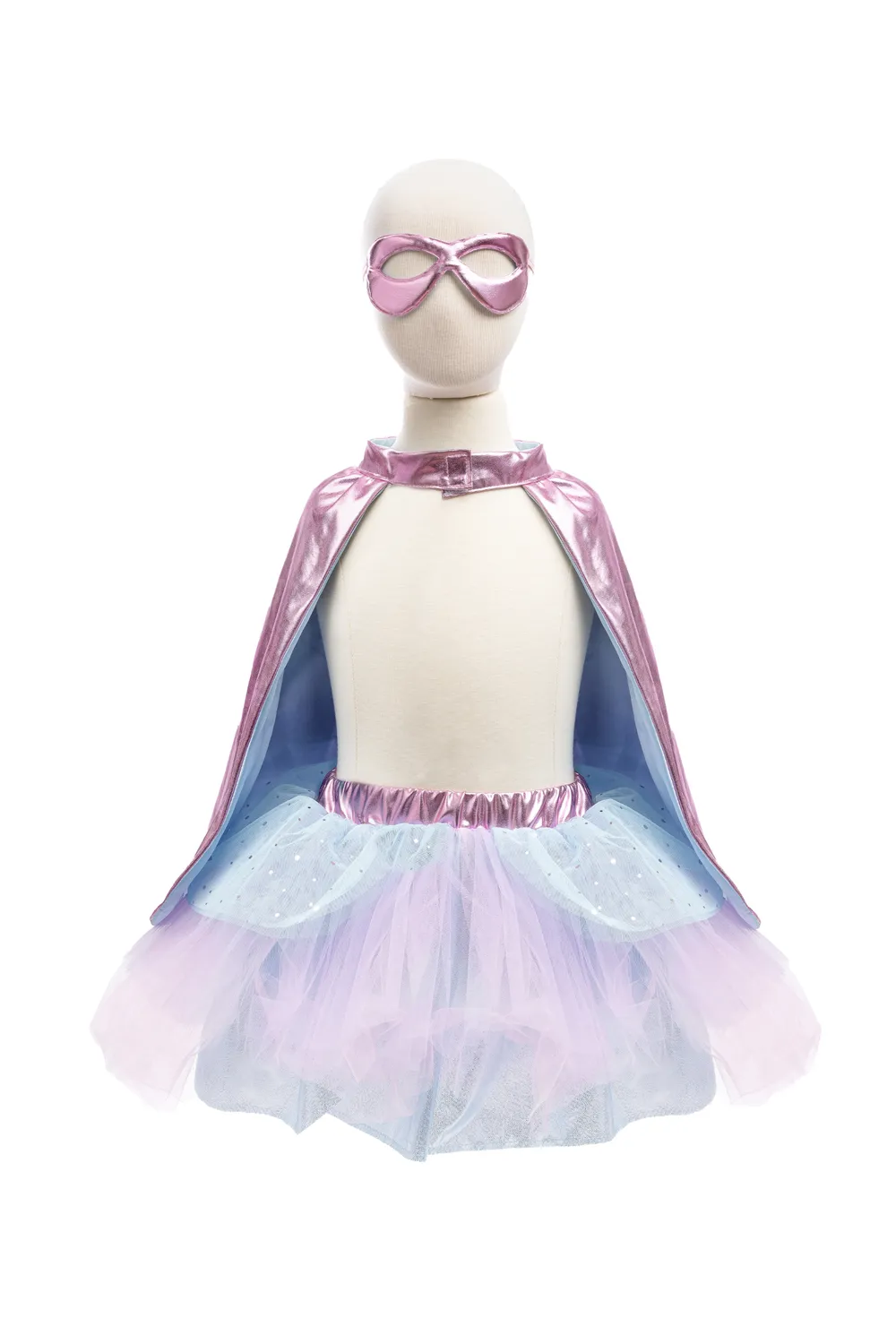 Great Pretenders Tutu mantello e maschera supereroe