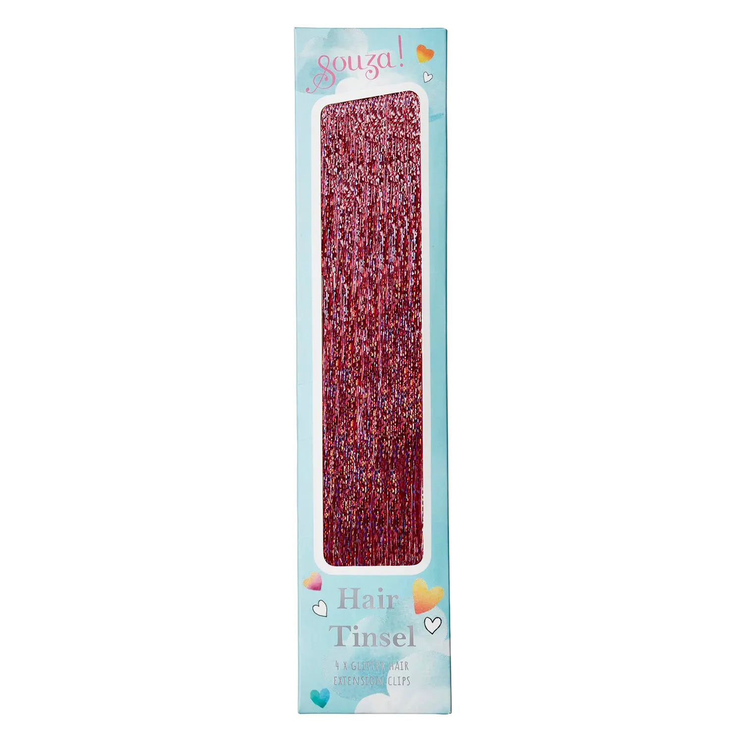 Souza! Hair Tinsel extension capelli scatola festa