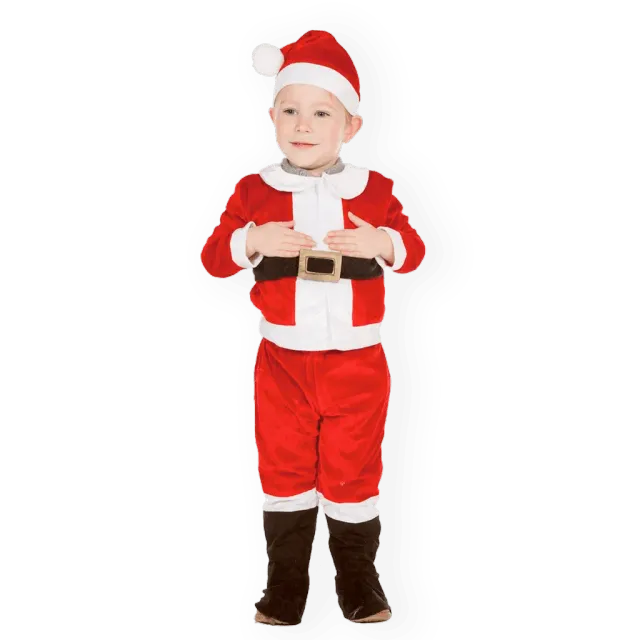 PRETEND TO BEE Little Santa costume Babbo Natale bimbo