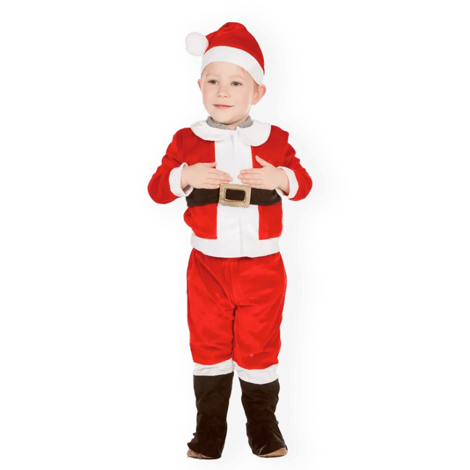 PRETEND TO BEE Little Santa costume Babbo Natale bimbo