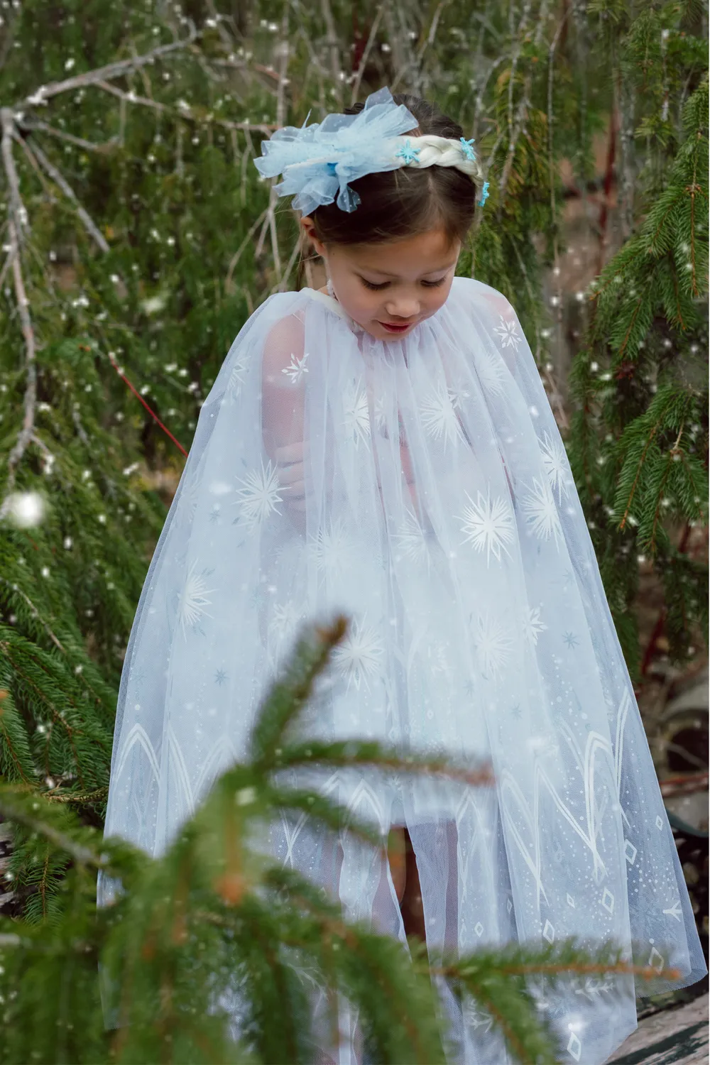 Great Pretenders Winter Wonderland mantello bianco tulle
