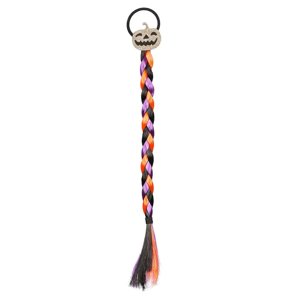 Souza Halloween elastico capelli treccia 40 cm zucca
